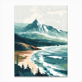 Landscape Painting 1 Canvas Print