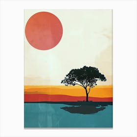 Lone Tree Canvas Print