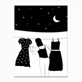 Girls' Night out Canvas Print
