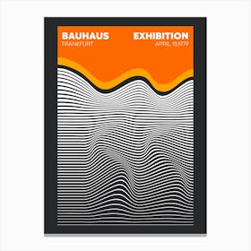 Bauhaus Exhibition Canvas Print