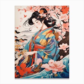 Geisha 8 Canvas Print