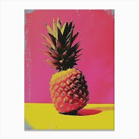 Funky Fruit Polaroid Inspired 2 Canvas Print