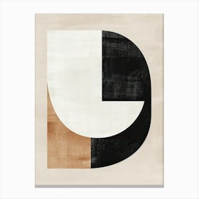 Salt Lake City Stone Park Bauhaus Minimalist Canvas Print