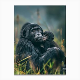 Rwanda Gorilla Canvas Print