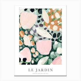 Le Jardin Canvas Print