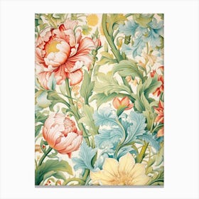 Floral Wallpaper 9 Canvas Print