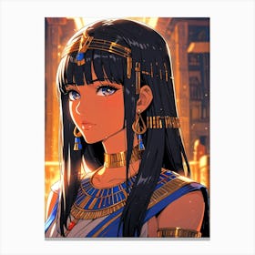 Cleopatra Portrait Artwork 11 Canvas Print