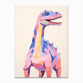 Nursery Dinosaur Art Indominus Rex 1 Canvas Print