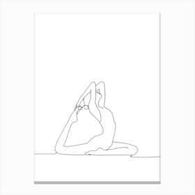 Yoga Pose 7 Leinwandbild