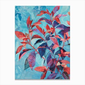 Red Leaves Canvas Print