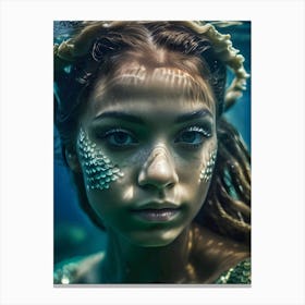 Mermaid-Reimagined 47 Canvas Print