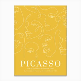 Picasso 3 Canvas Print
