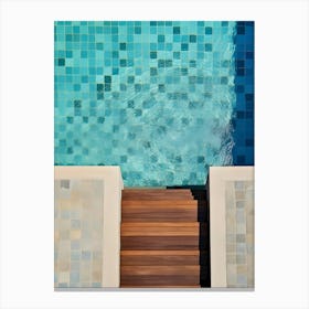 Swimming Pool 2 Canvas Print