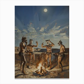 Boys Night Out 1 Fy V Canvas Print