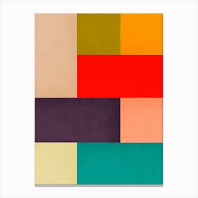 Contemporary modern geometry 15 Canvas Print