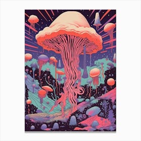 Psychedellic Mushroom  5 Canvas Print