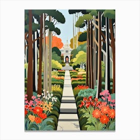 Garden Path 4 Canvas Print