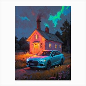 Audi A6 1 Canvas Print