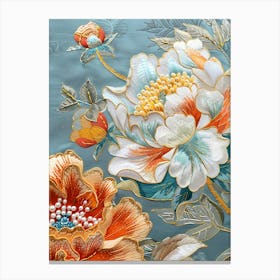 Chinese Flower Painting 86 Canvas Print