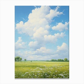 Cloudy Sky 2 Canvas Print