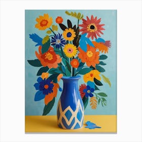 Flowers In A Vase 19 Canvas Print