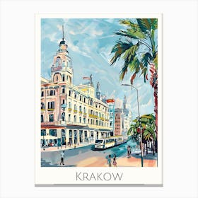 Krakow City Canvas Print