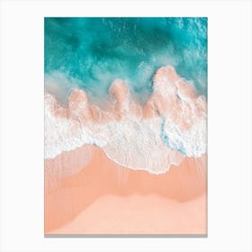 Pink Sand Beach 2 Canvas Print