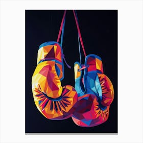 Boxing Gloves Canvas Print