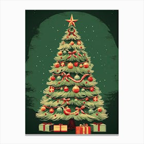 Christmas Tree 56 Canvas Print