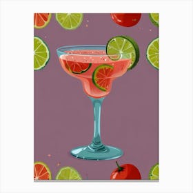 Margarita Cocktail 2 Canvas Print