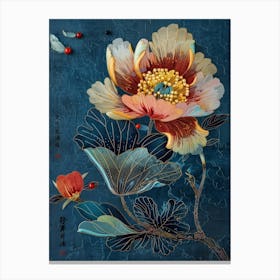 Chinese Flower Painting 57 Canvas Print