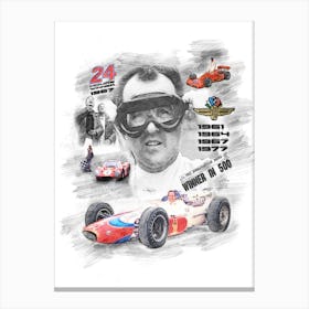 A.J. Foyt Canvas Print