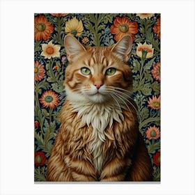 Cat Portrait Canvas Print