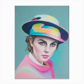 Brandi Carlile Colourful Illustration Canvas Print