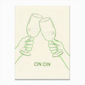 Cin Gin 1 Canvas Print