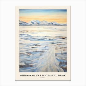 Pribaikalsky National Park Russia 2 Poster Canvas Print