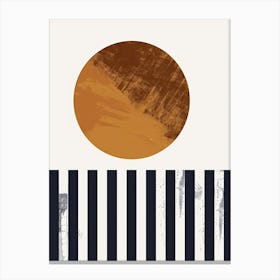 Rio De Janeiro Movement Minimalist Bauhaus Canvas Print