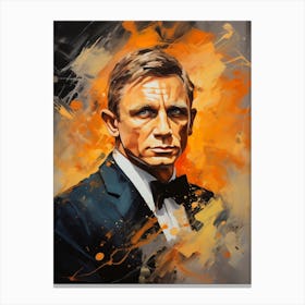 Daniel Craig (3) Canvas Print