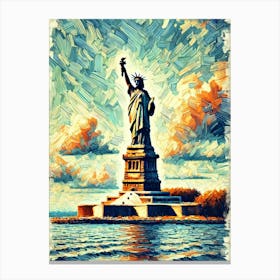 Statue Of Liberty Canvas Print