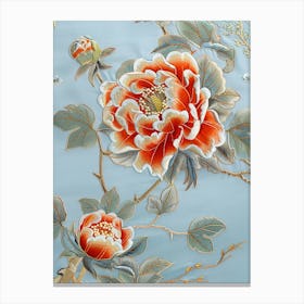 Chinese Peony 4 Canvas Print