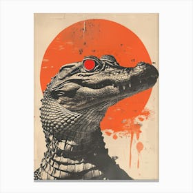 Alligator 15 Canvas Print