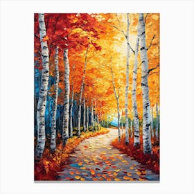 Beautiful Autumn Painting 14 Canvas Print