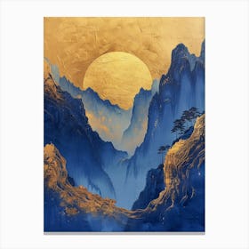 Chinese Mountains 102 Canvas Print