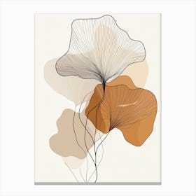 Ginkgo Leaves Canvas Print