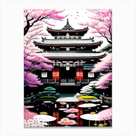 Japanese Garden 4 Canvas Print