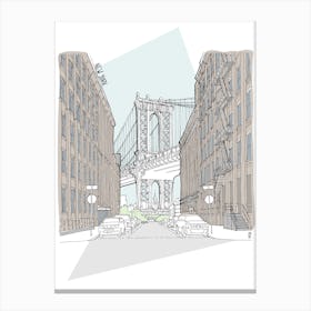 New York Dumbo Canvas Print