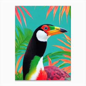 Canada Goose Tropical bird Canvas Print
