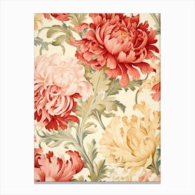 Floral Wallpaper Pattern 22 Canvas Print