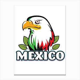 Mexico Eagle Logo Canvas Print