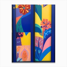 Colorful Door Canvas Print